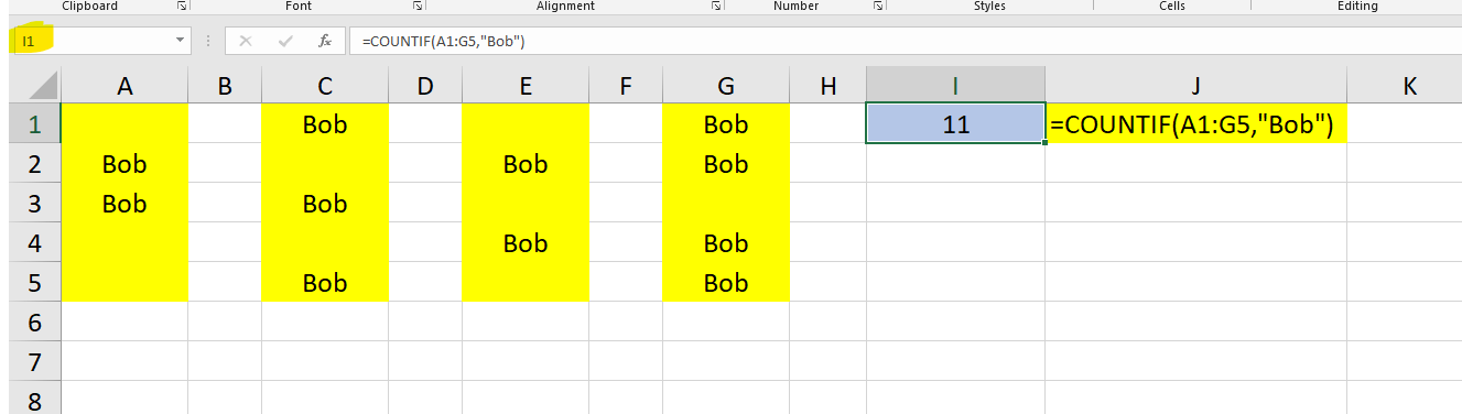 Counting the same text in multiple ranges - Microsoft Q&A