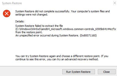 Kept Getting Bad Image Error Messages - Microsoft Q&A