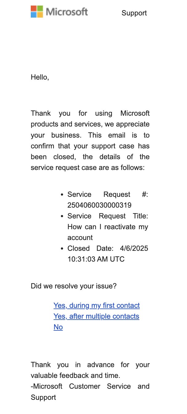 Azure Sponsorship Disabled; Support Plan Increased to $1,000/Month ...