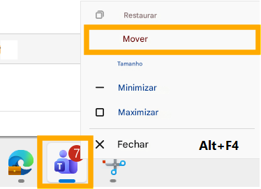 RestaurarMoverTamanhoMinimizarMaximizarXFecharAlt+F47T