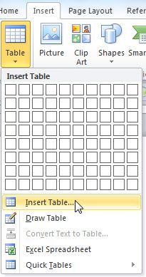 create a table with 6 rows and 11 columns - Microsoft Q&A