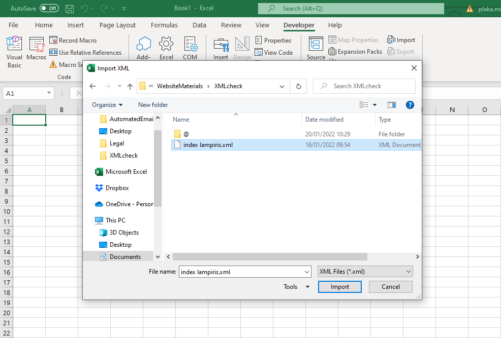 Loading XML to Excel and data shows in multiple rows, instead of one ...