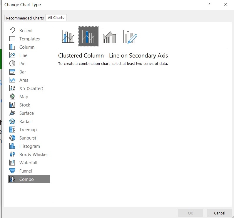 How do I plot a secondary series on my bar graph? - Microsoft Q&A