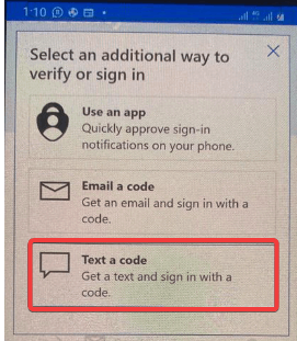 Authentication number will not change - Microsoft Q&A