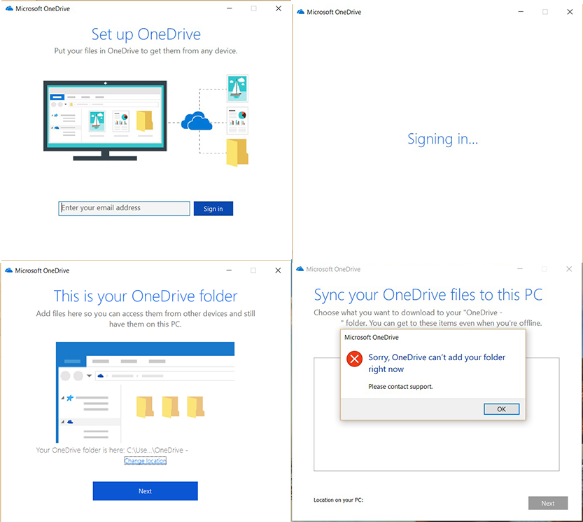 OneDrive for Windows 10 - No signin prompt - Microsoft Q&A