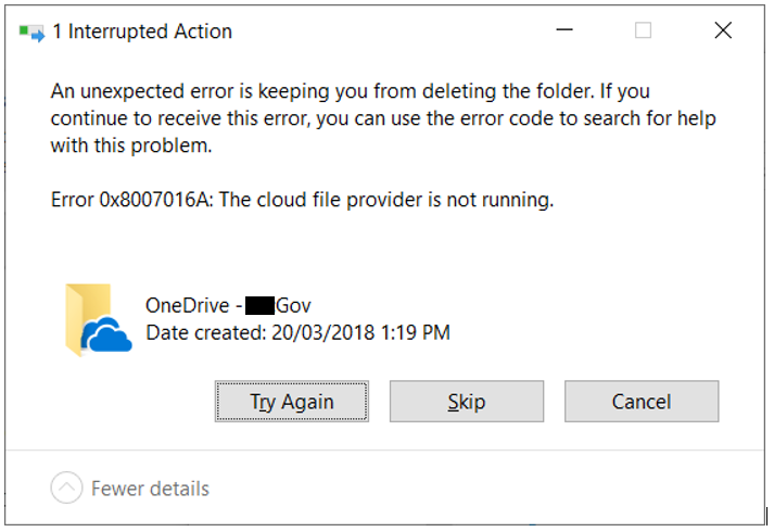 OneDrive for Business - Removing old folder after changing company (in ...