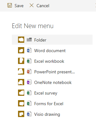 Edit New Menu Missing in Office 365 SharePoint after deselecting all ...