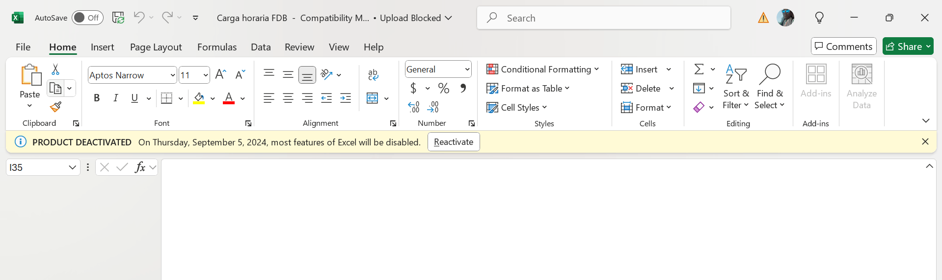 Product deactivated message - Microsoft Q&A