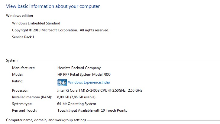Actualizar en Windows Embedded Standard - Microsoft Q&A