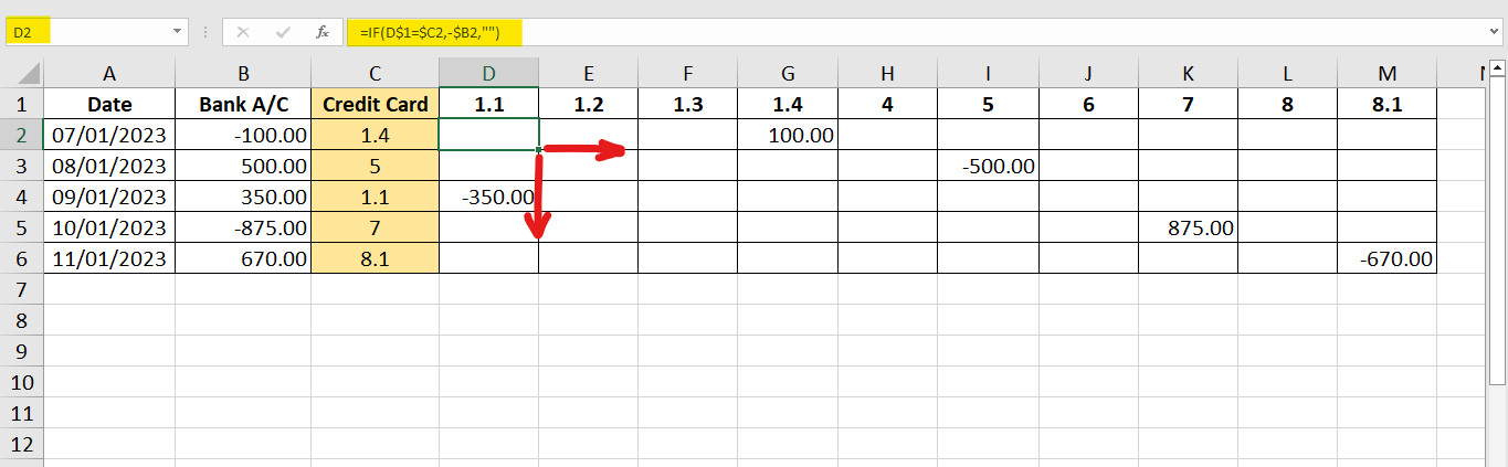 Accounting entry function in Excel - Microsoft Q&A