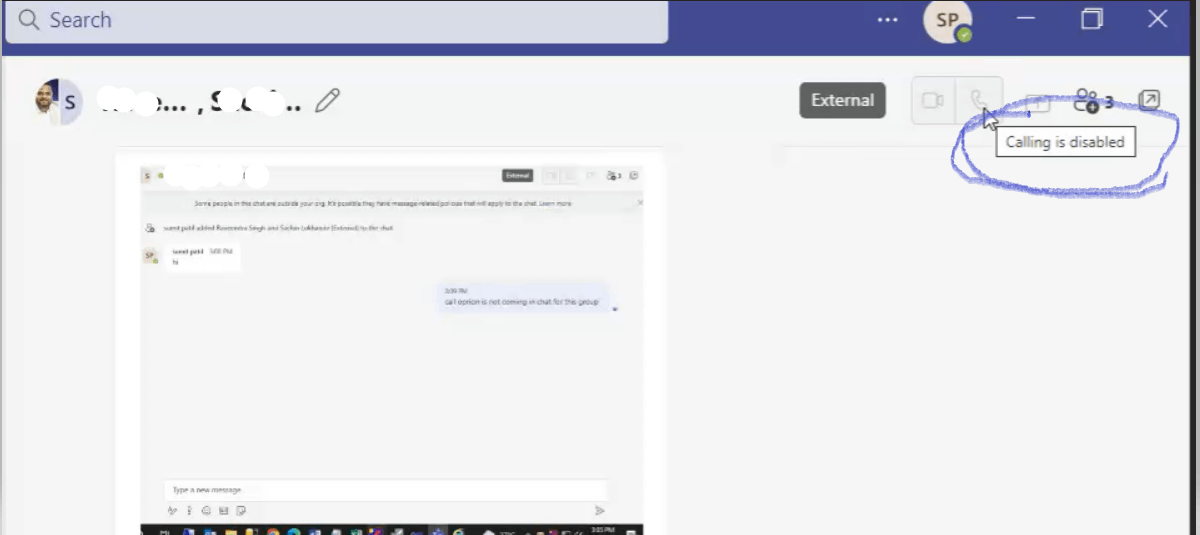 Cant call external users in meeting - Microsoft Q&A