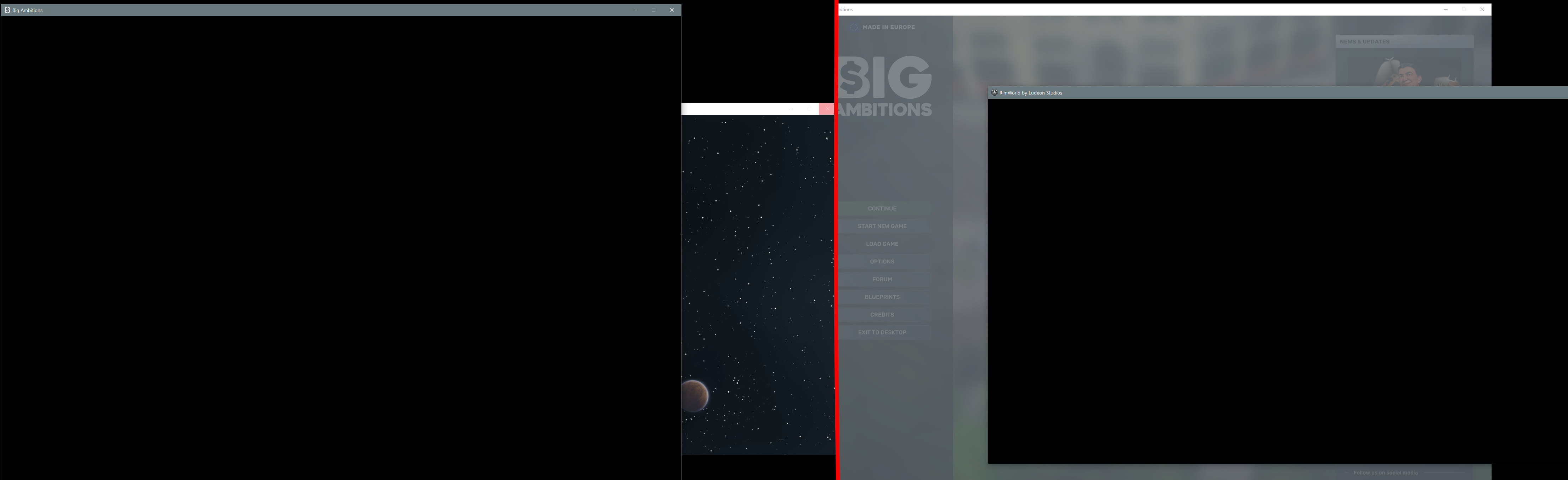 Why is the active window an empty black screen? - Microsoft Q&A