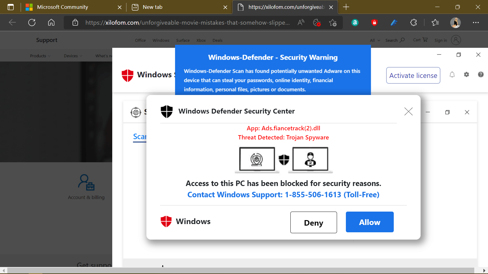 What is THIS Pop-UP about? - Microsoft Q&A
