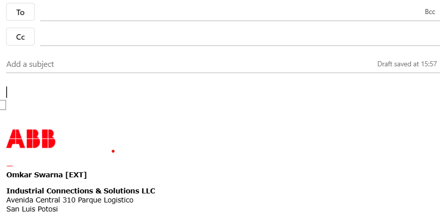 Default Email Signature content - Microsoft Q&A