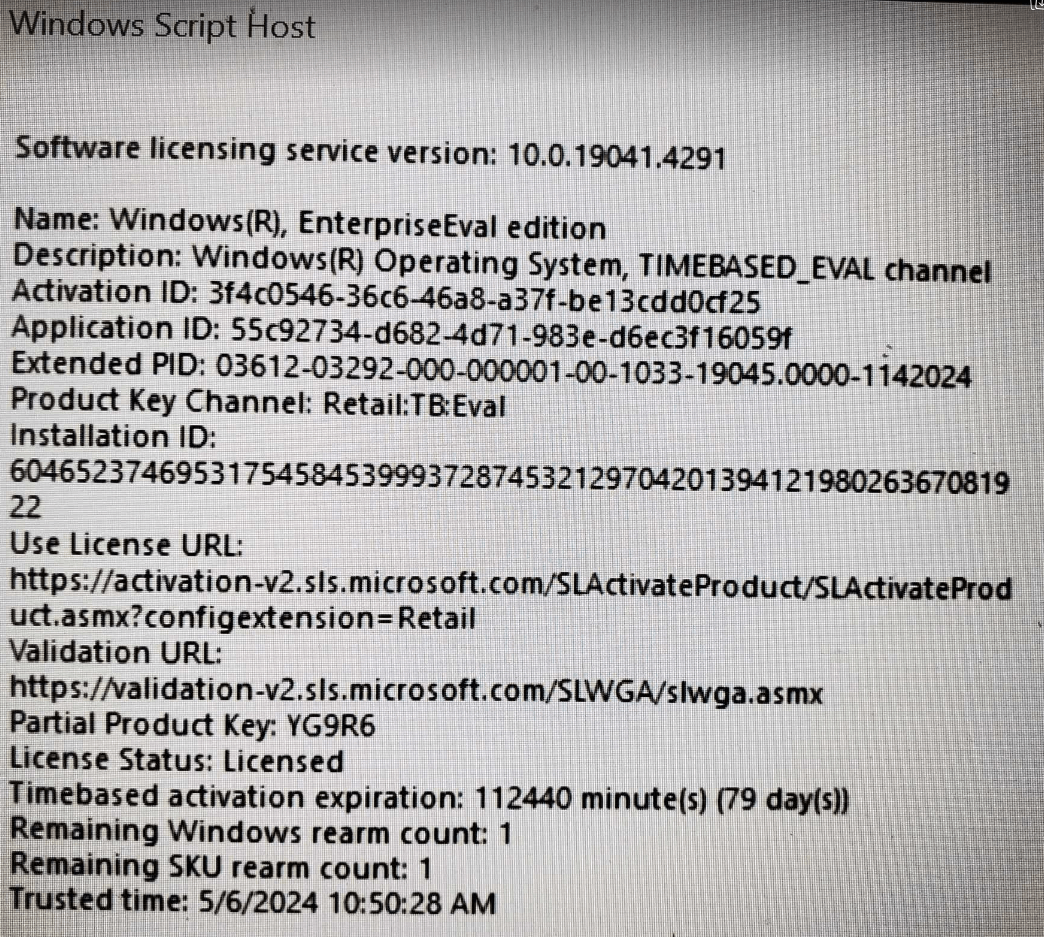 Windows 10 Activation Issues - Microsoft Q&A