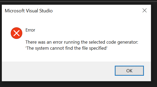 Not able to add a View in Visual Studio 2022 .net 6 - Microsoft Q&A