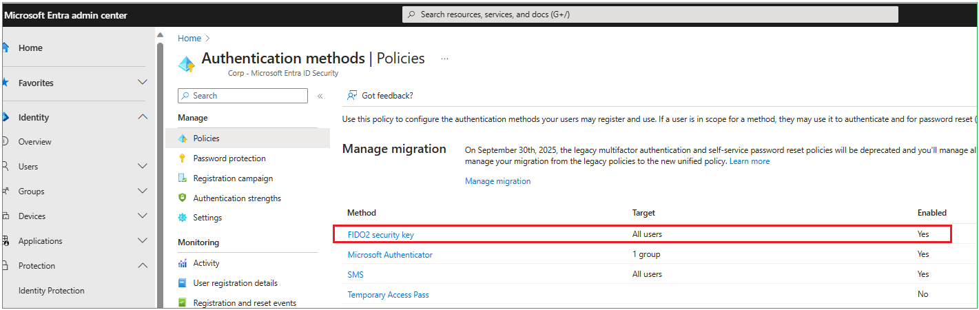 security key, no option to add? - Microsoft Q&A