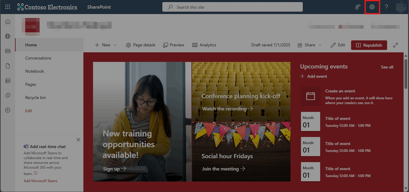 I need to get rid of the Edit Button in Sharepoint Online modern view ...