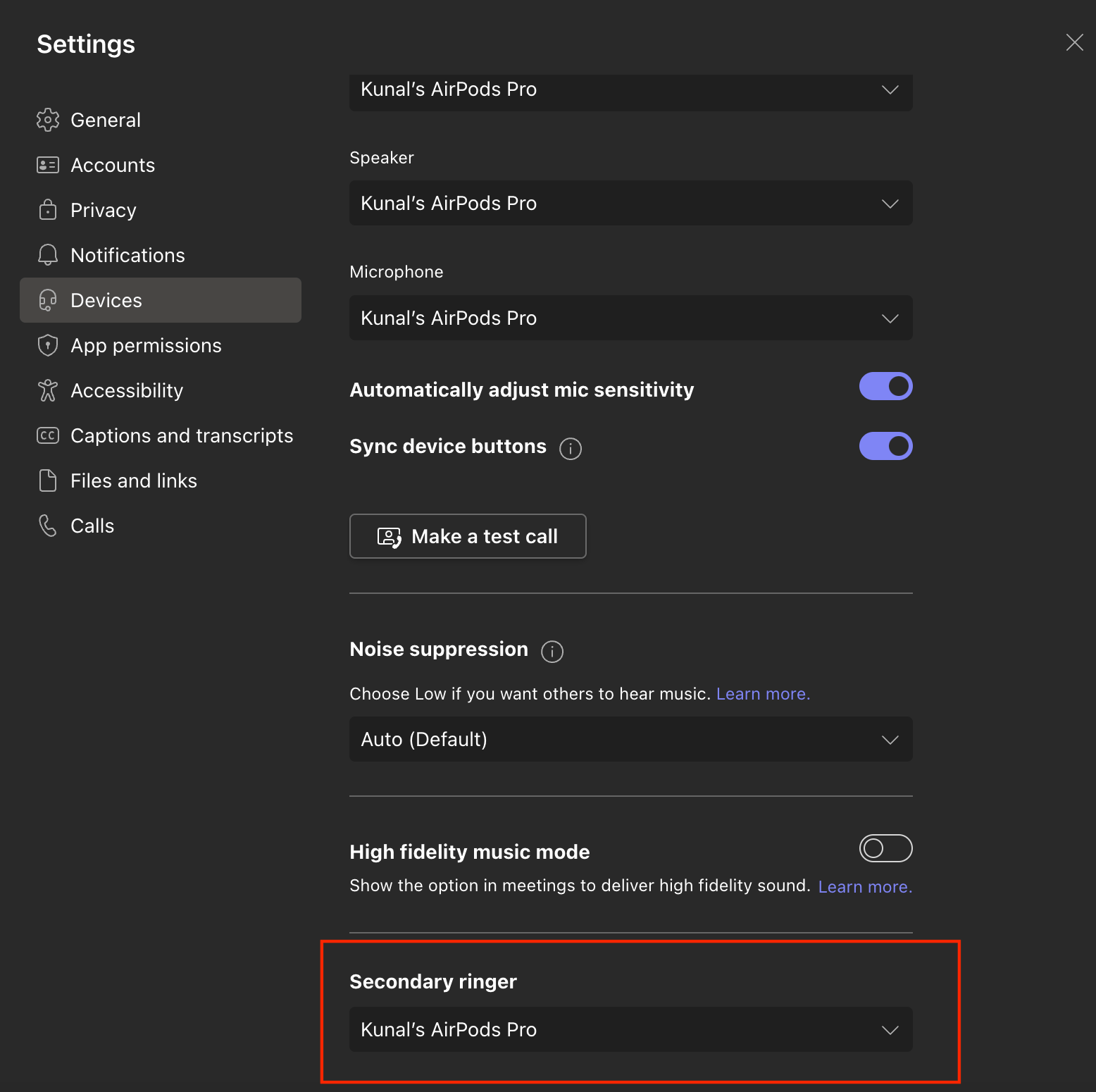 Incoming Teams call rings through loudspeakers on MacBook: How to make ...