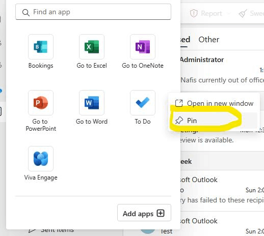 How do I view my task list on the same page as my email in new outlook ...