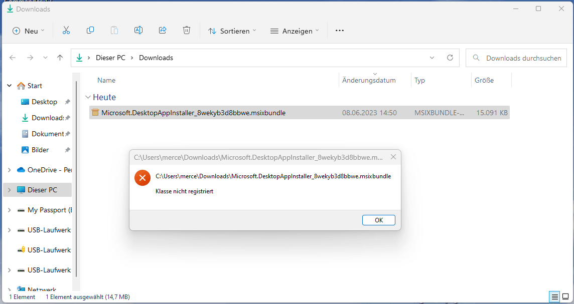 Unable to fix broken Windows 11 App Installer - Microsoft Q&A