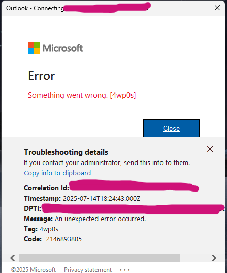After installing windows 11, account error prevents me from opening any ...