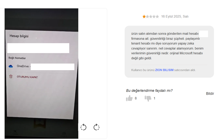 Kullanıcının resmi