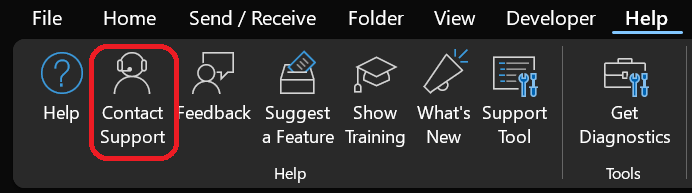 Desktop Outlook shows persistent UI rendering corruption that ...