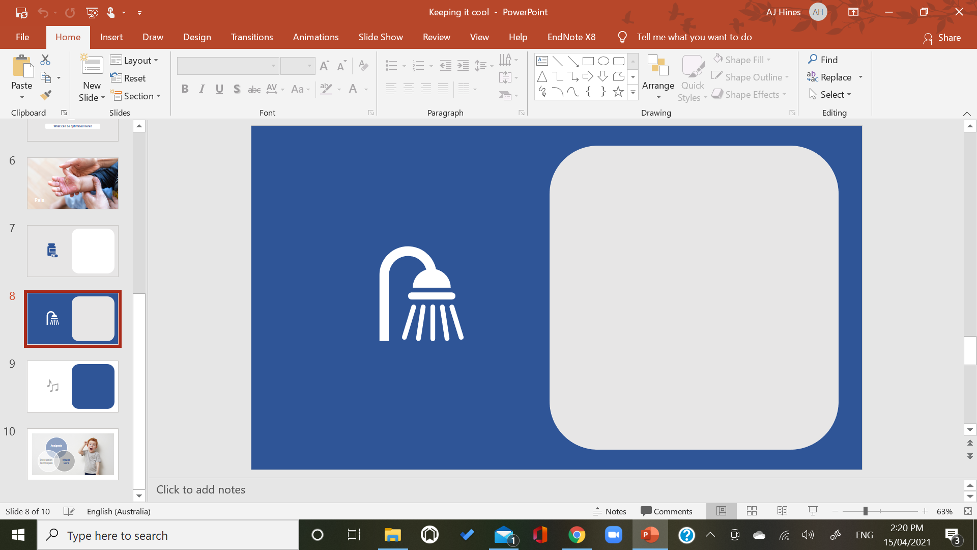 Graphic glitch when in slideshow mode - Microsoft Q&A