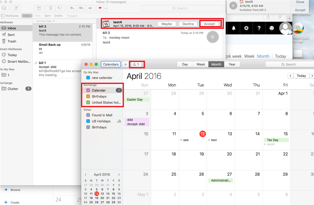 OS X Calendar App - open other users shared calendar - Microsoft Q&A