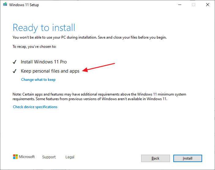 setup-keep-personal-files-windows-11