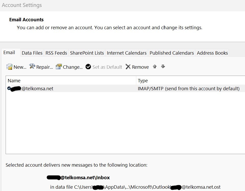 Where are my personal folders after reinstalling Outlook? - Microsoft Q&A