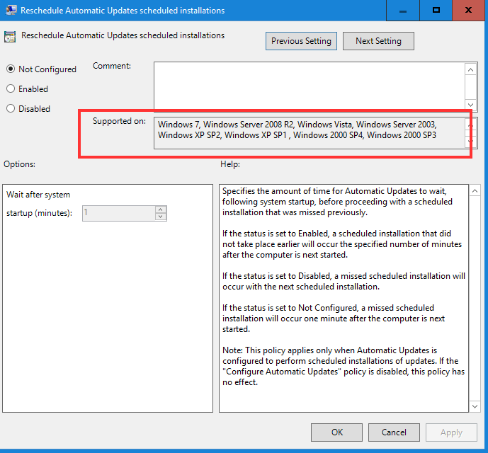 Lack of Windows update group policy for Win 10/11 - 
