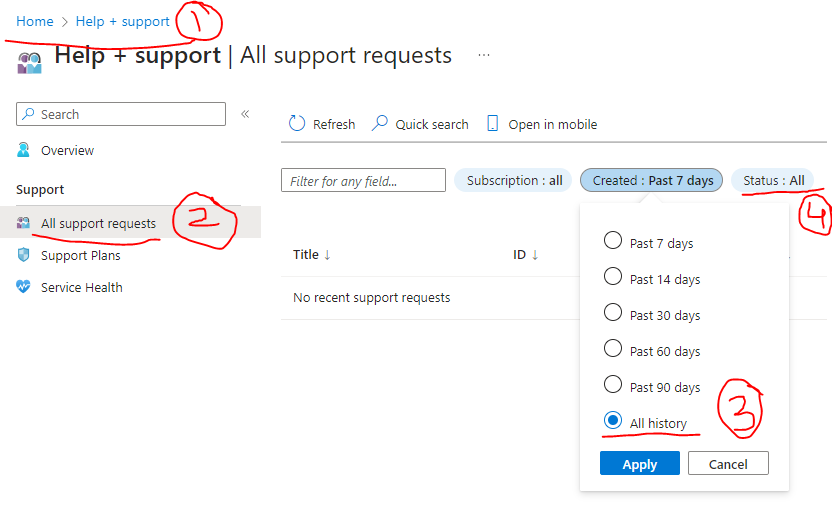 supportazure