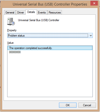 USB ports suddenly stop working. Device Manager shows USB Controller ...