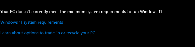 PC meets windows 11 requirements, but wont let me update - Microsoft Q&A