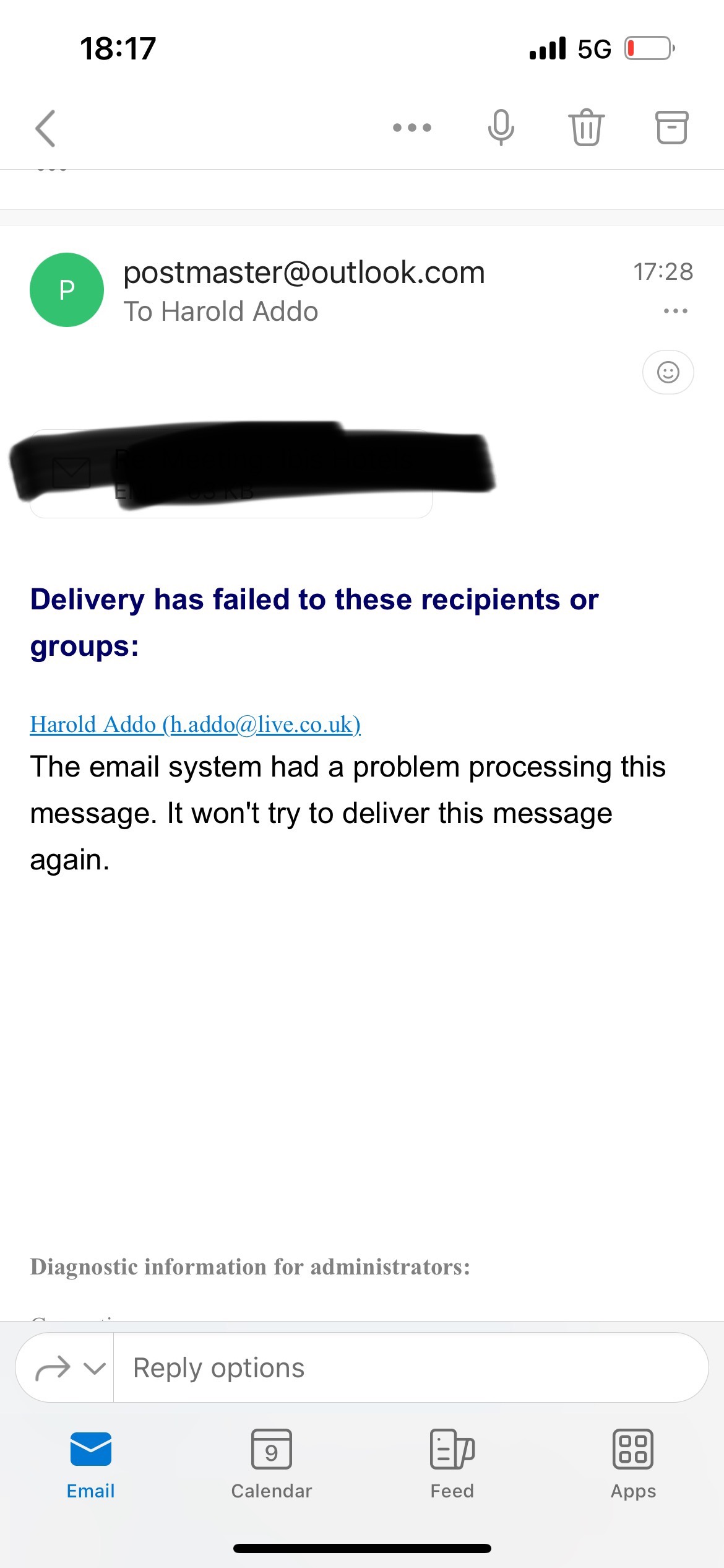 i’m receiving emails, but no one is receiving my replies or they’re ...