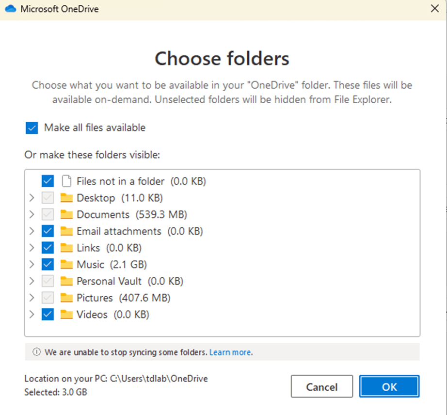 OneDrive -- Cloud or hard drive - Microsoft Q&A