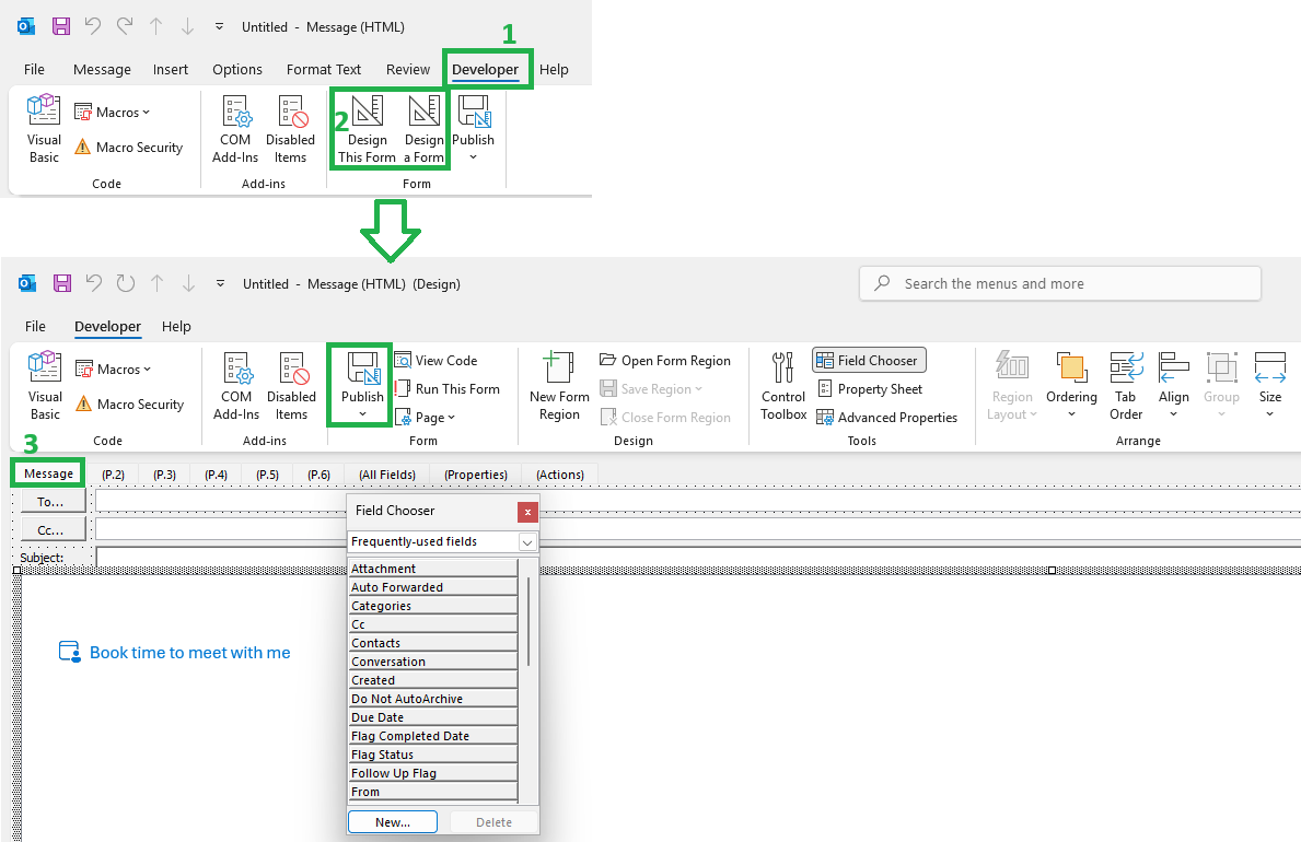 Outlook Templates Using Content Controls - Microsoft Q&A
