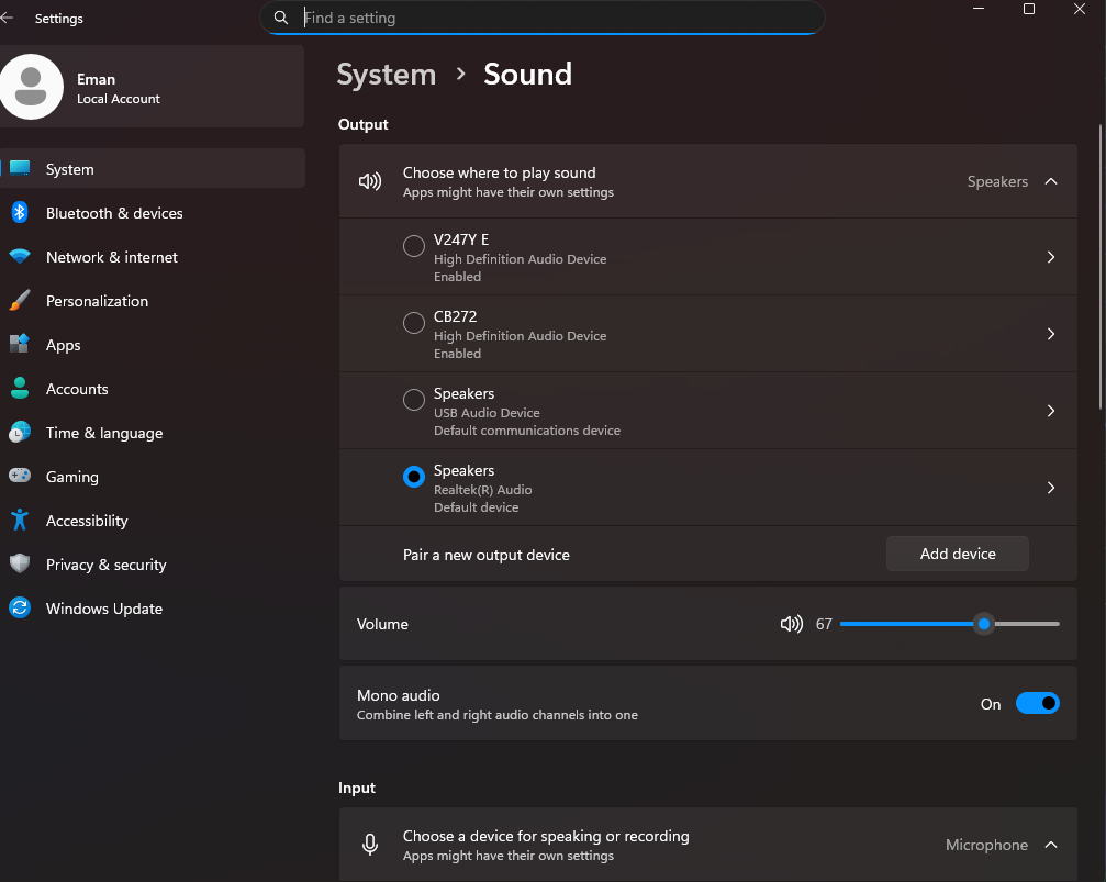 Output audio devices not recognized in Windows 11? - Microsoft Q&A