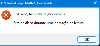 Não consigo fixar pastas no Acesso Rápido do explorer - Microsoft Q&A