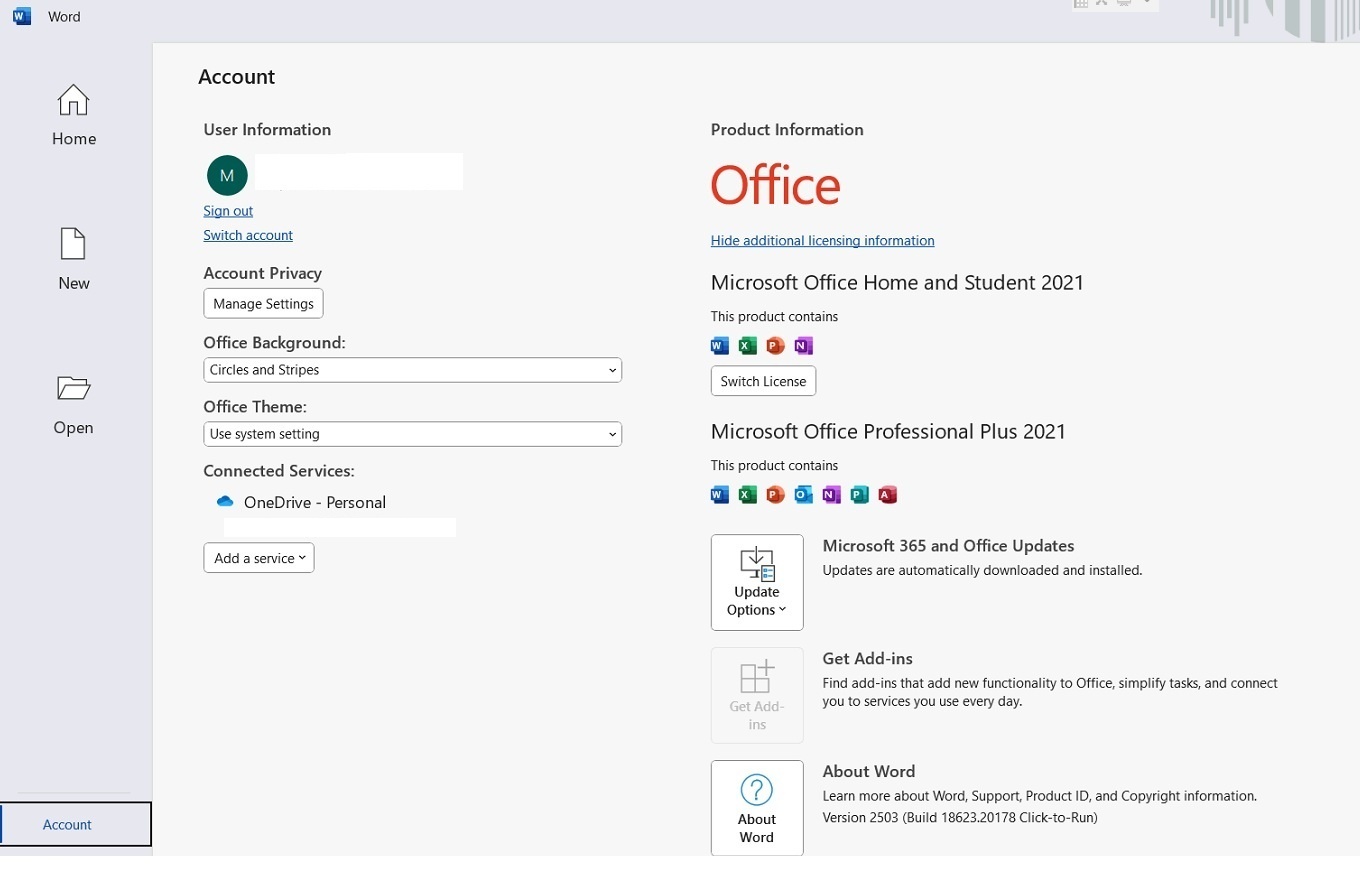Ms Office ProPlus always revert back to Home and Student version ...
