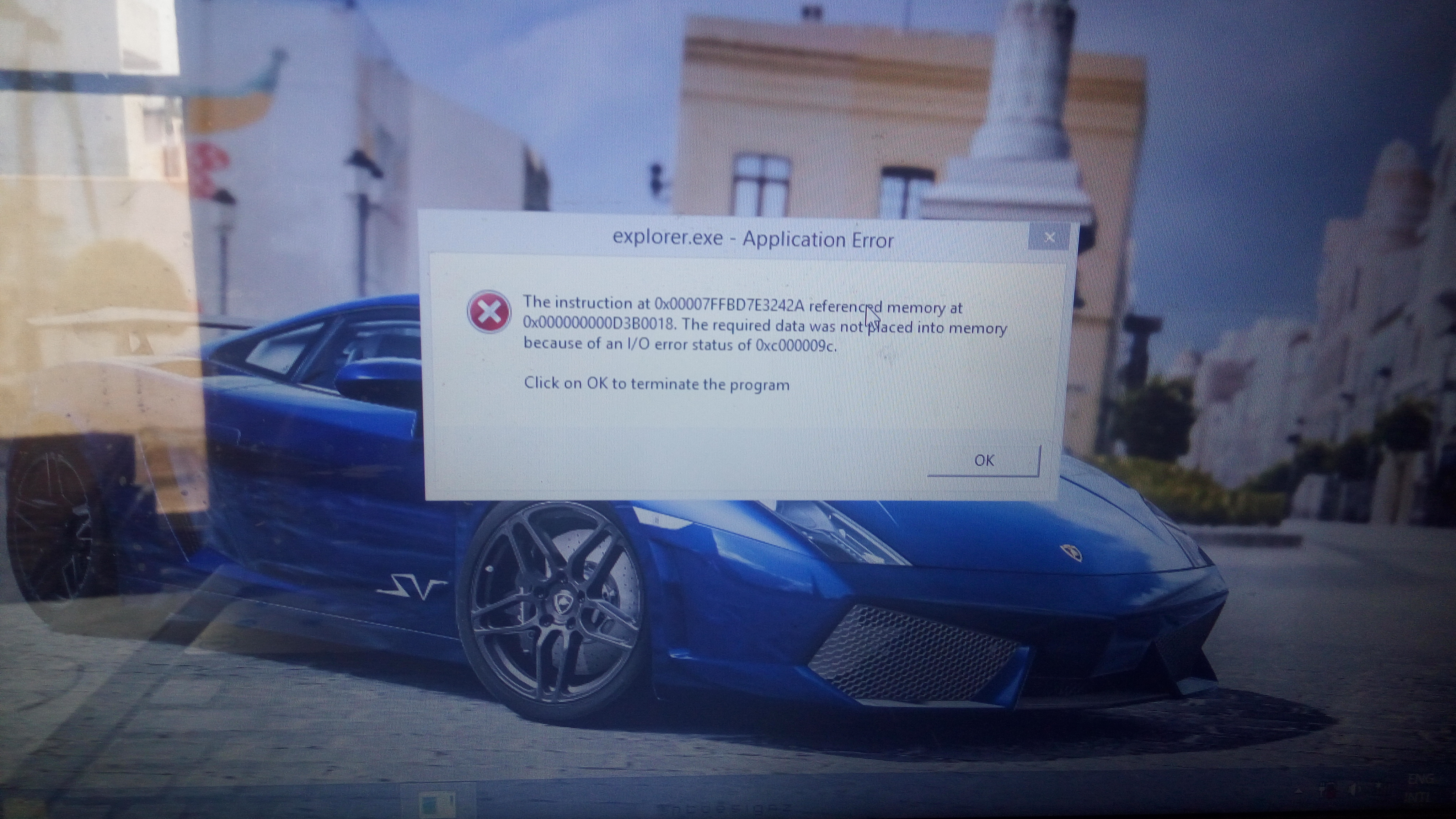 explorer.exe application error on startup of windows 8.1 - Microsoft Q&A