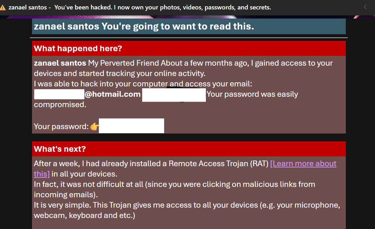 Minha conta foi hackeada e estão fazendo disparos em massa - Microsoft Q&A