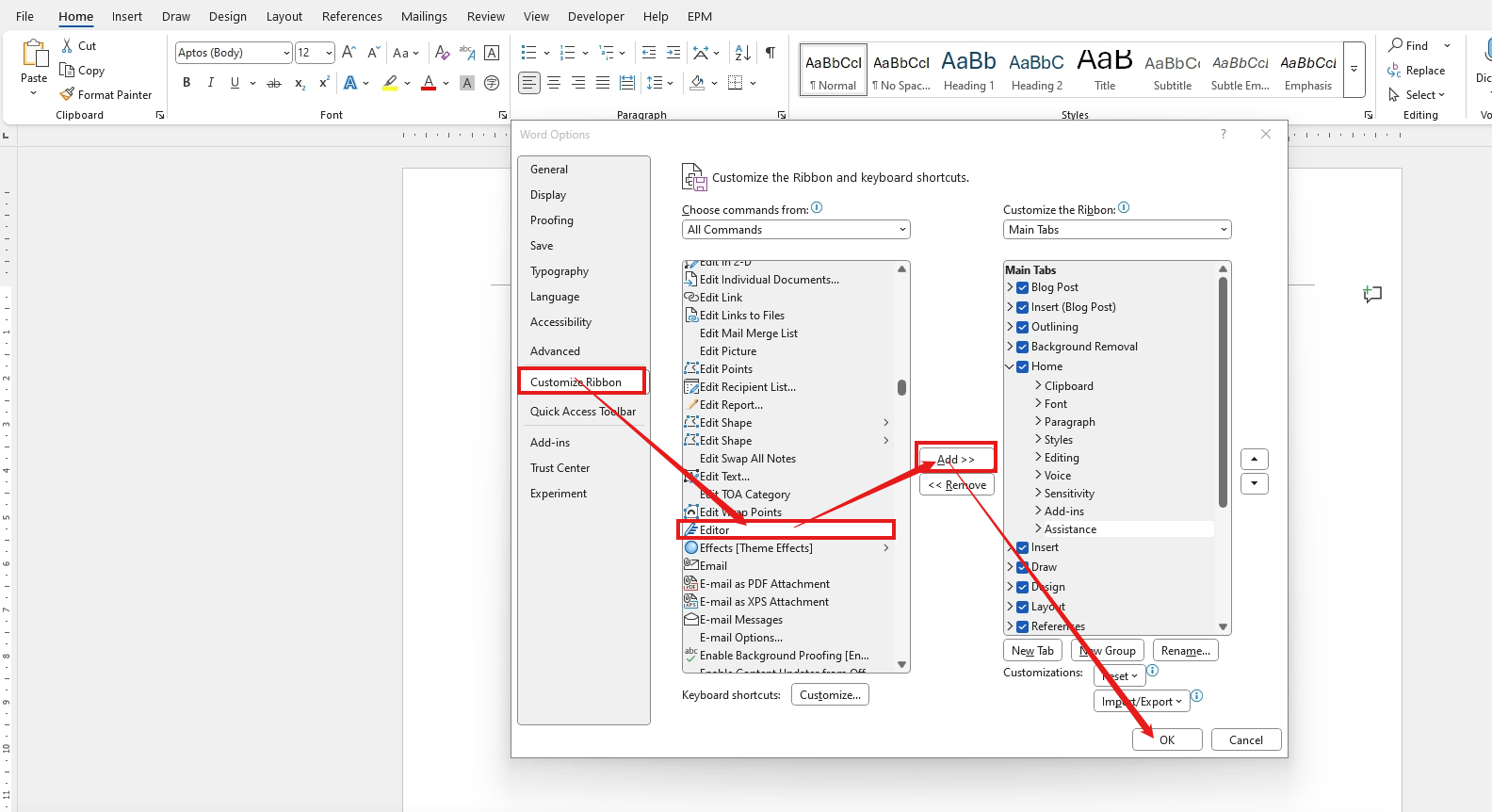 editor tool pane is not working for me - Microsoft Q&A