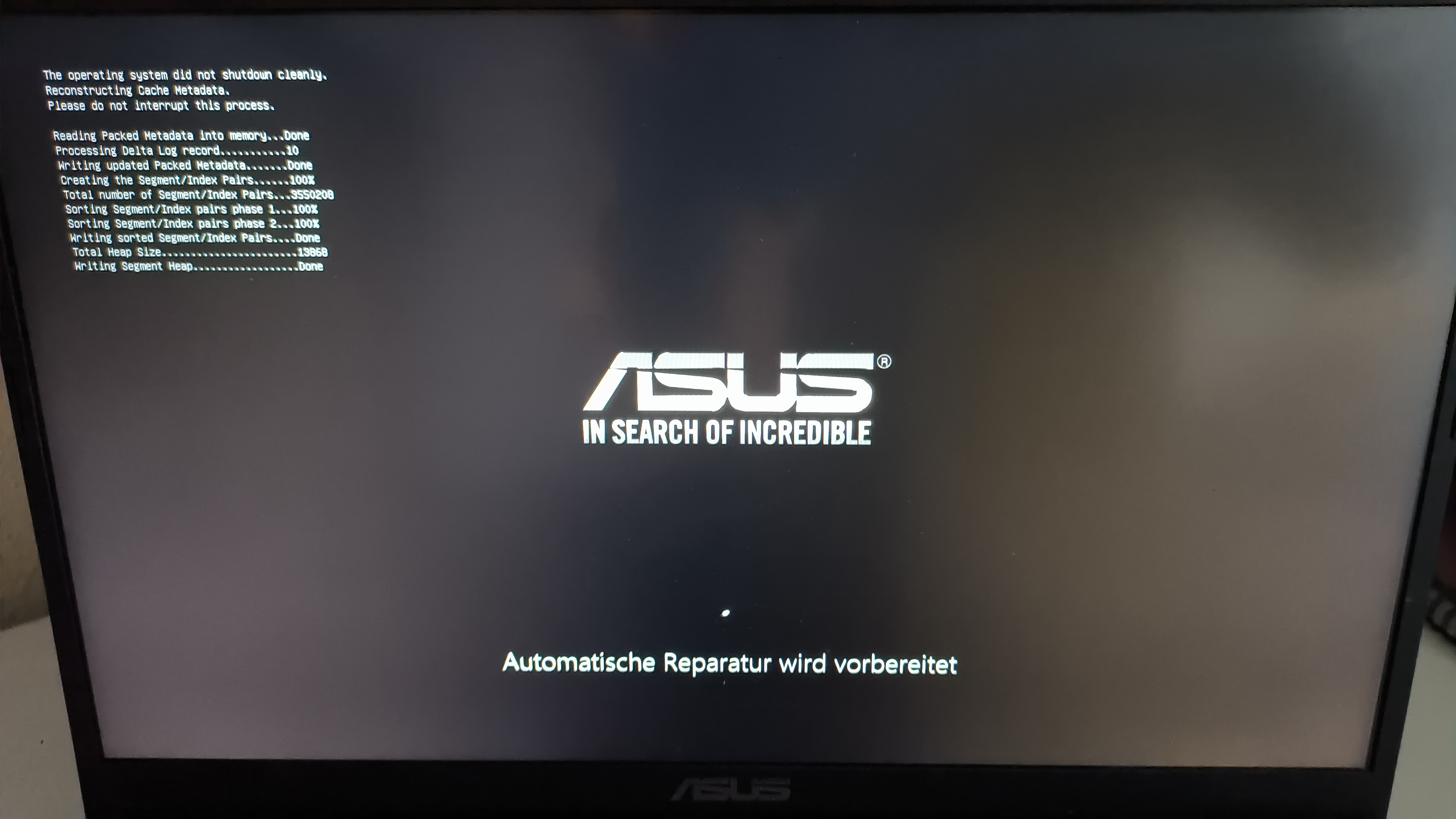 Stuck on preparing for automatic repair - Microsoft Q&A