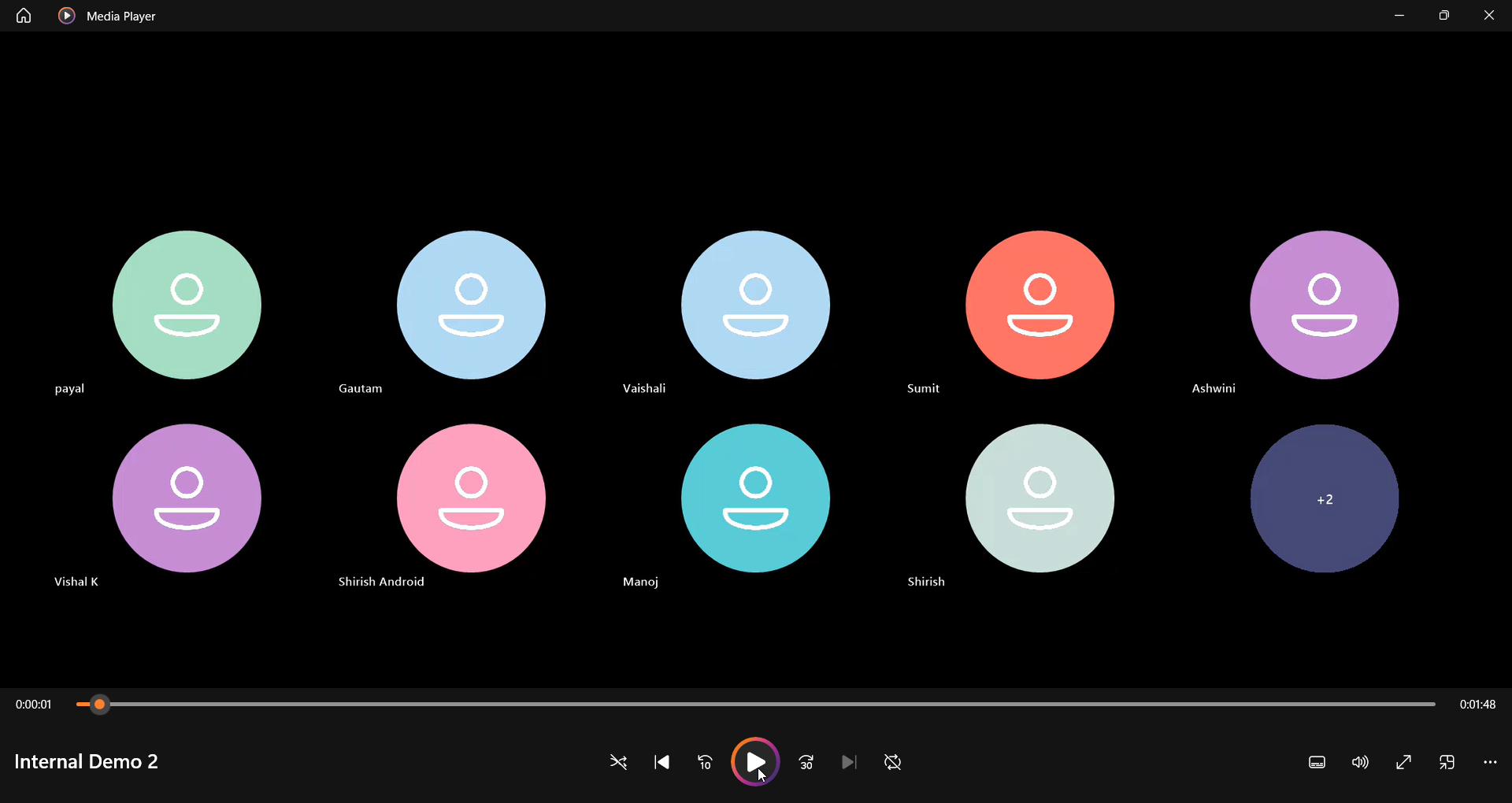 Azure Communication Services Recording MP4 Show User Avatar Instead of ...