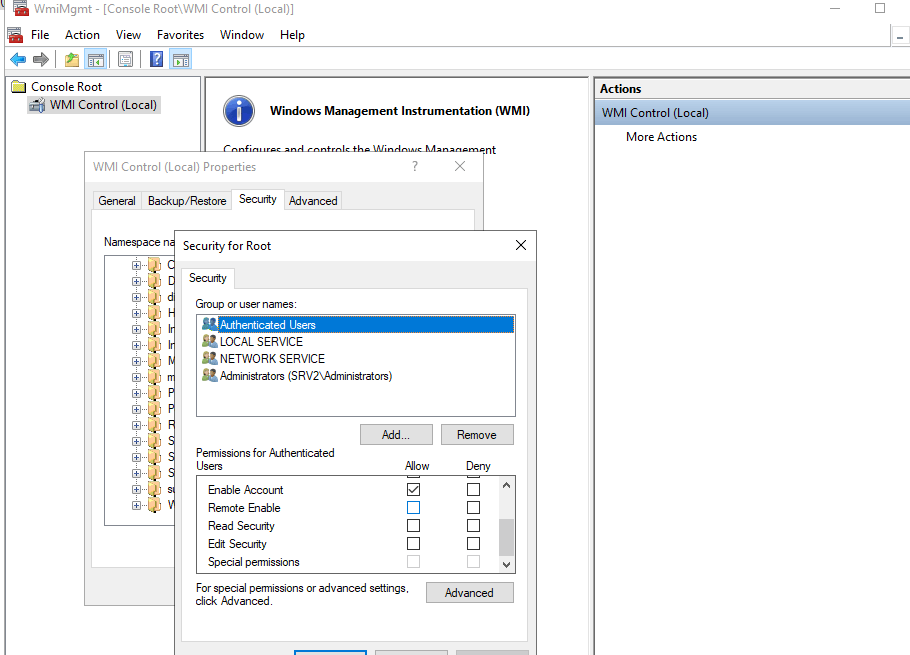 Windows Server 2019 WMI Classes Sorunu - Microsoft Q&A