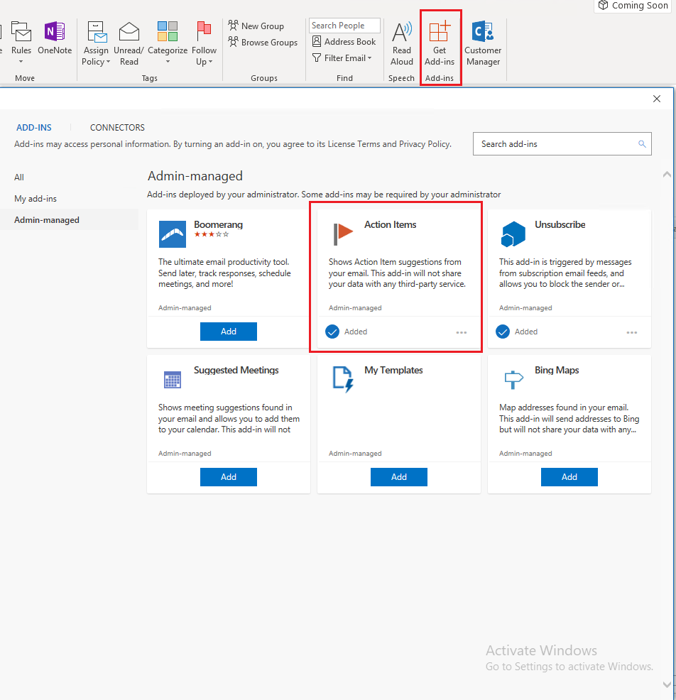 Disabling the 'Get more add-ins' button in Office 365 - Microsoft Q&A