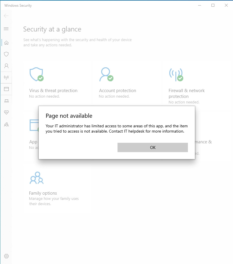Microsoft Defender problem. - Microsoft Q&A